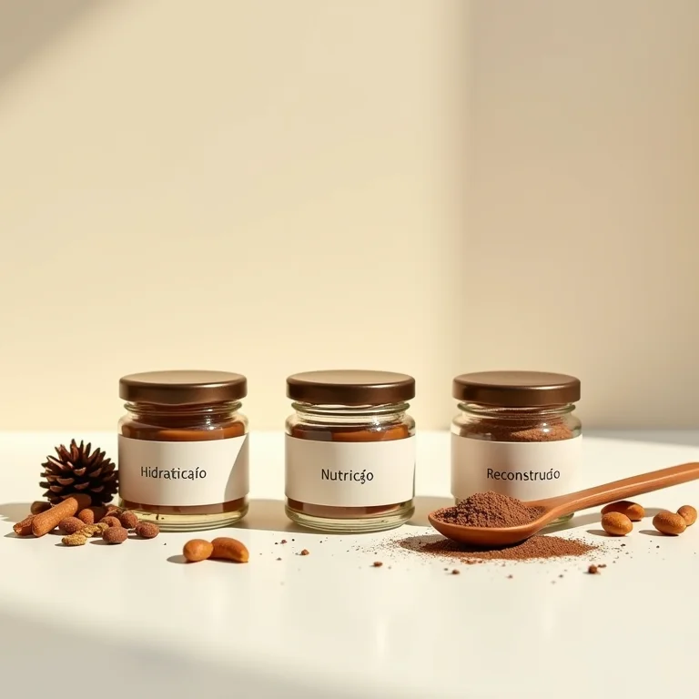 Hidratação, nutrição e reconstrução capilar