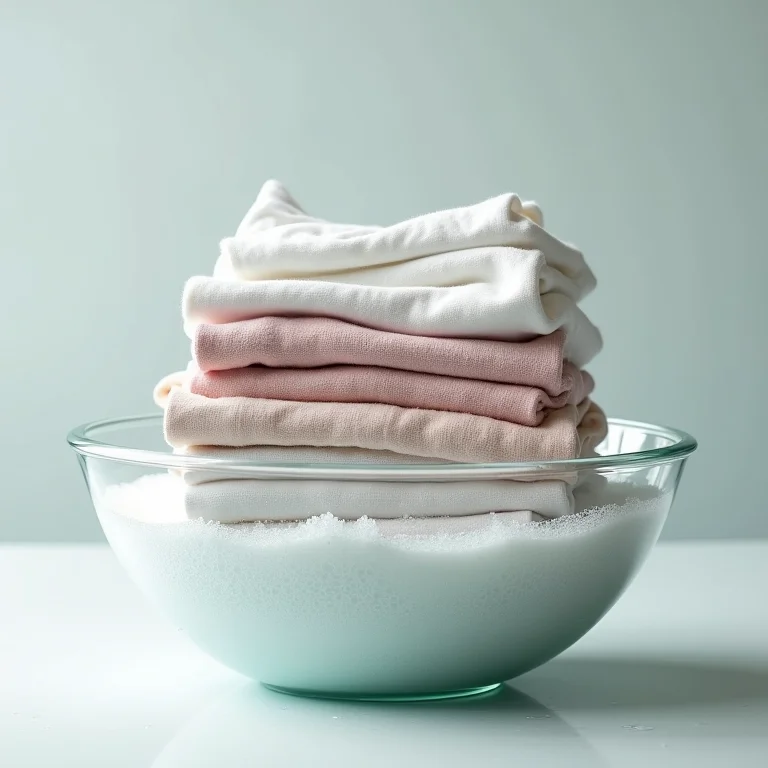 Lavagem suave de roupas delicadas