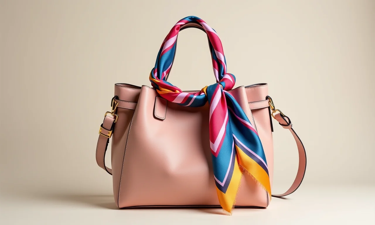 Lenço na bolsa: um detalhe que faz toda a diferença.