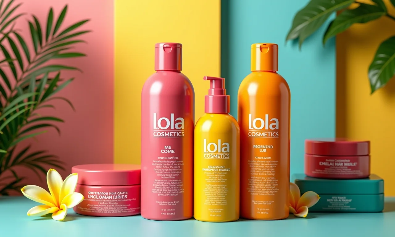 Linha capilar vegana da Lola Cosmetics.
