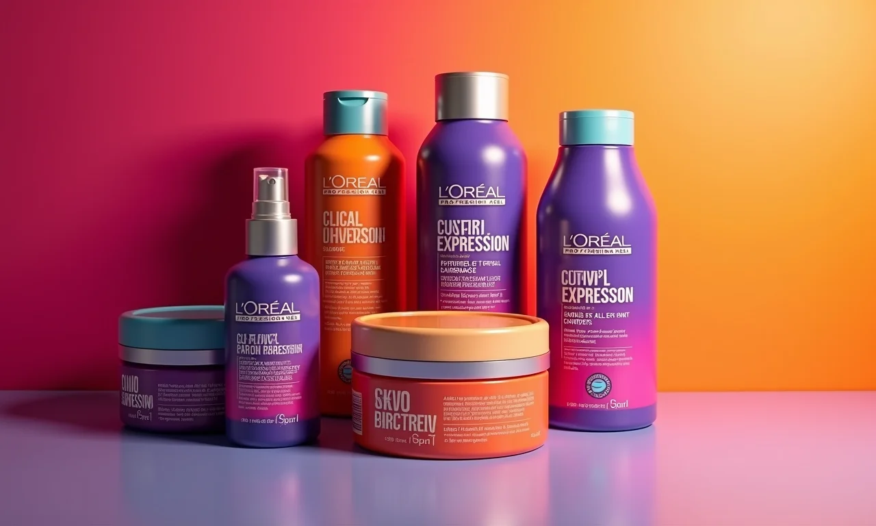 Linha Curl Expression L'Oréal Professionnel para cachos.