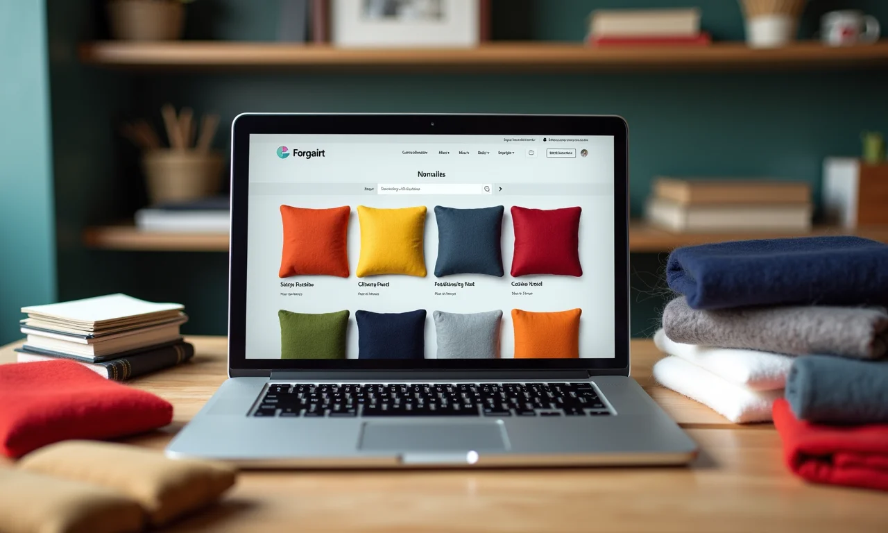 Loja online mostrando feltro para livros sensoriais.