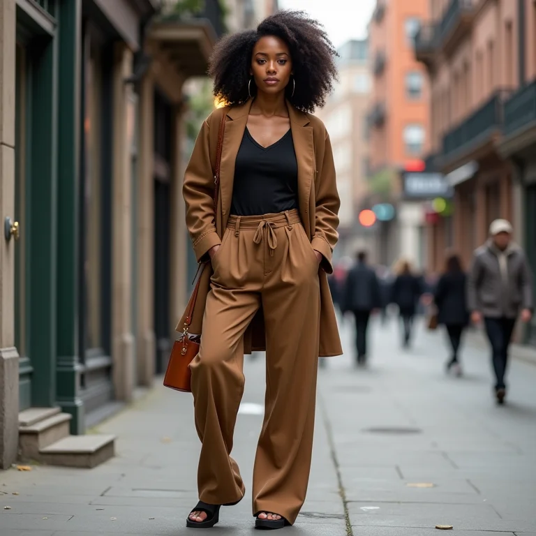 Looks inspiradores com calça slouchy.