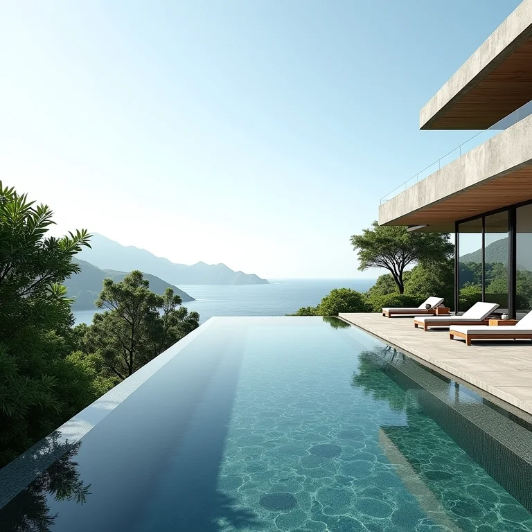 Mansão moderna com vista para o mar no Joá, Rio de Janeiro