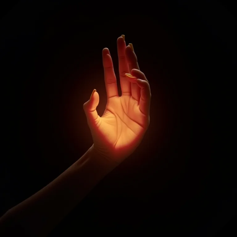 Mão segurando peça de roupa NFT brilhante