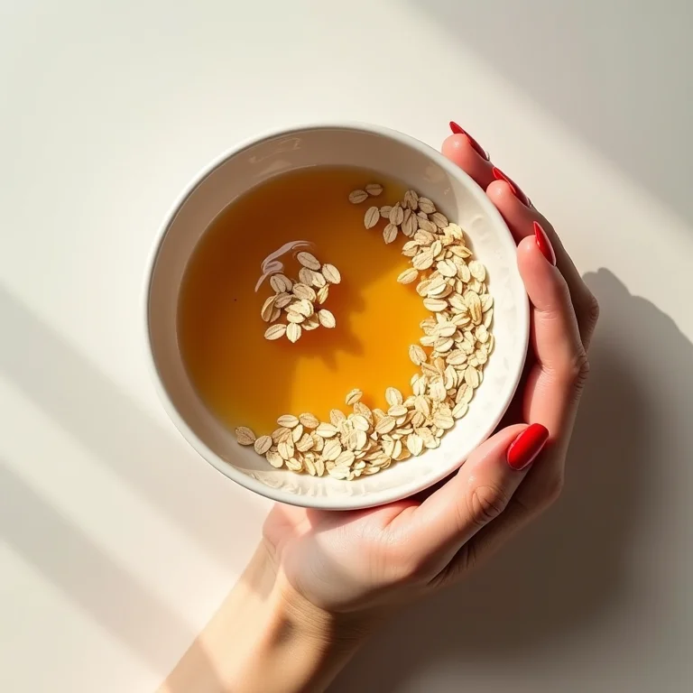 Máscara caseira de mel e aveia para pele sensível