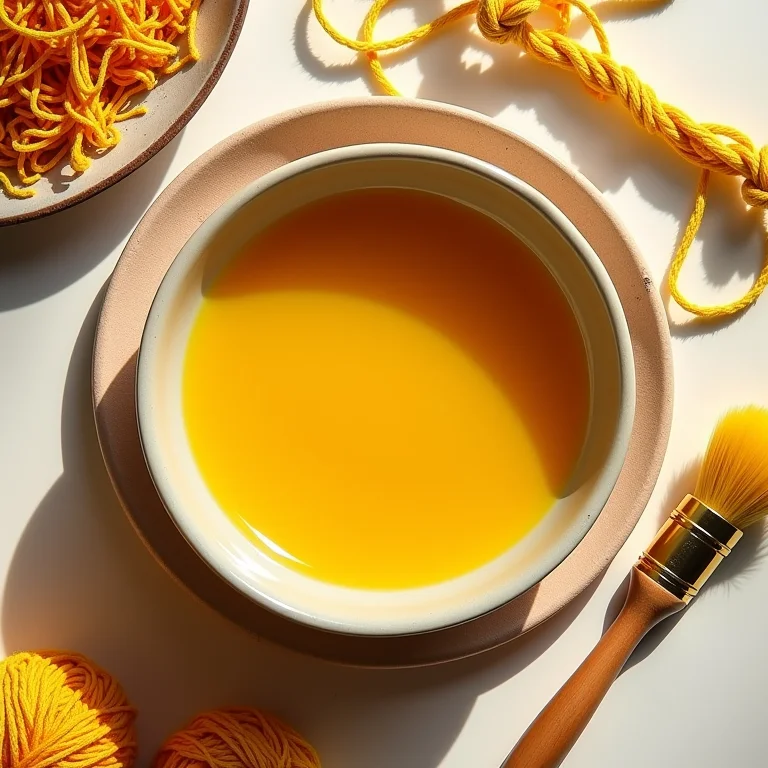 Máscara facial de açafrão e mel