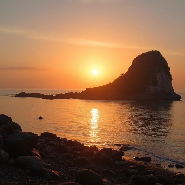 Pôr do sol no Farol de Morro de São Paulo: vista deslumbrante.