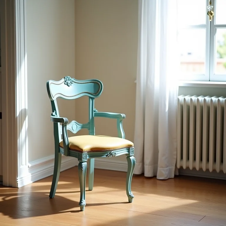 Móveis repaginados na decoração da sala de jantar