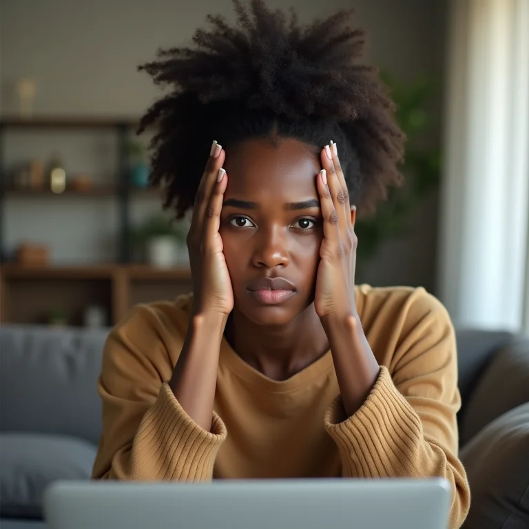 Mulher sofrendo violência psicológica
