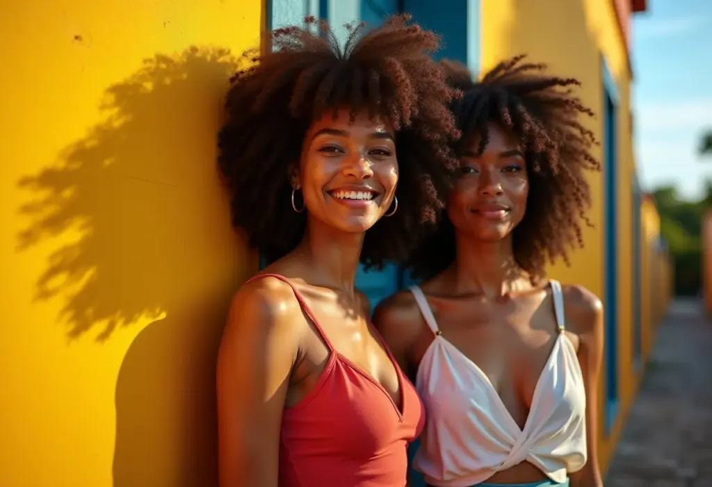 Mulheres brasileiras estilosas vestindo marcas de moda do Brasil