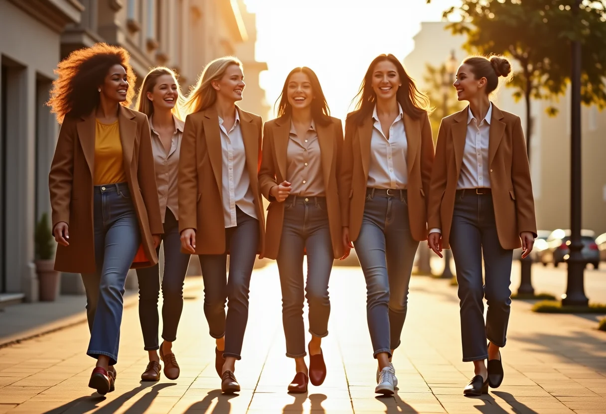 Mulheres estilosas usando looks com sapato Oxford