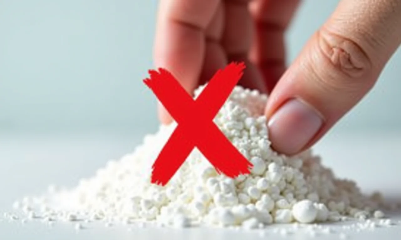 Não use talco em bebê.