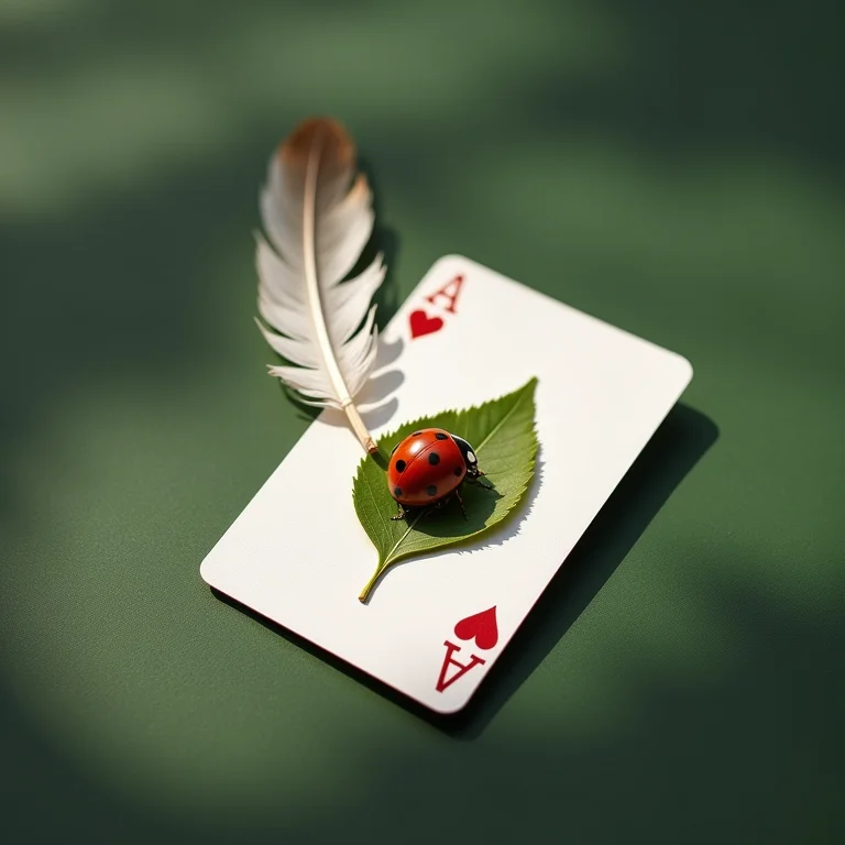 Objetos simbólicos representando sincronicidades