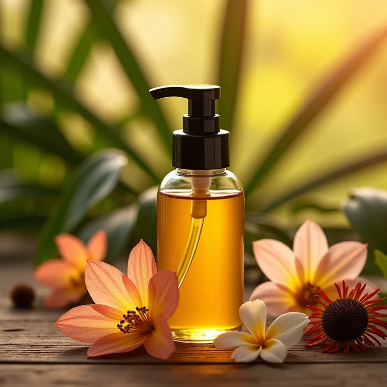 Óleo capilar multifuncional para viagem