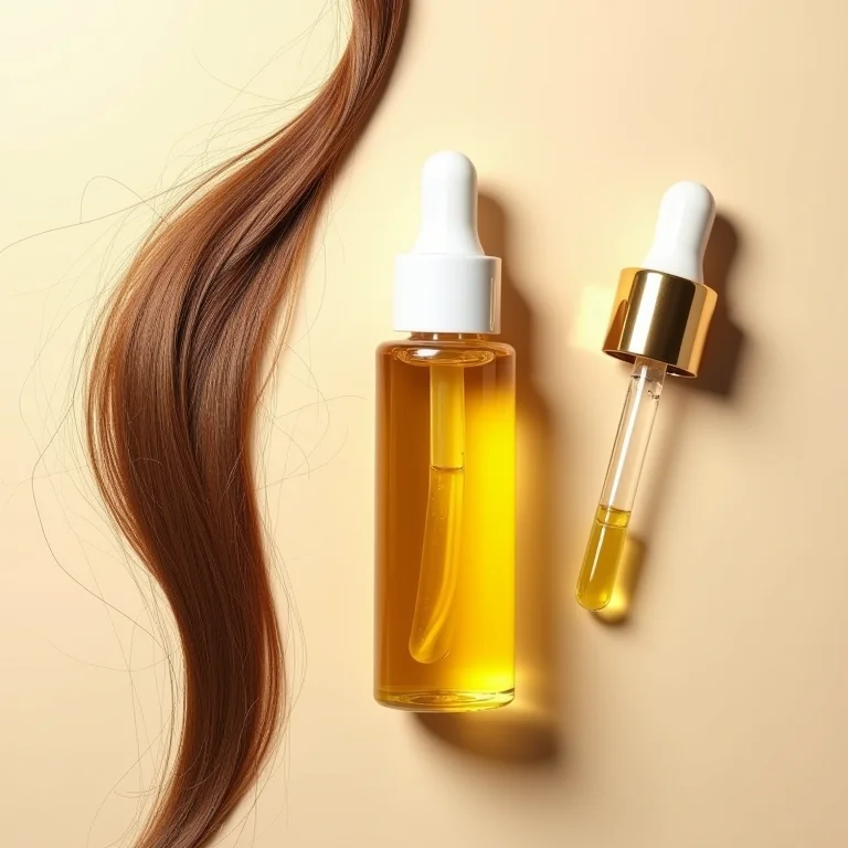 Óleos capilares para umectação