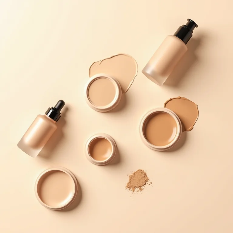 Opções de bases para pele madura.