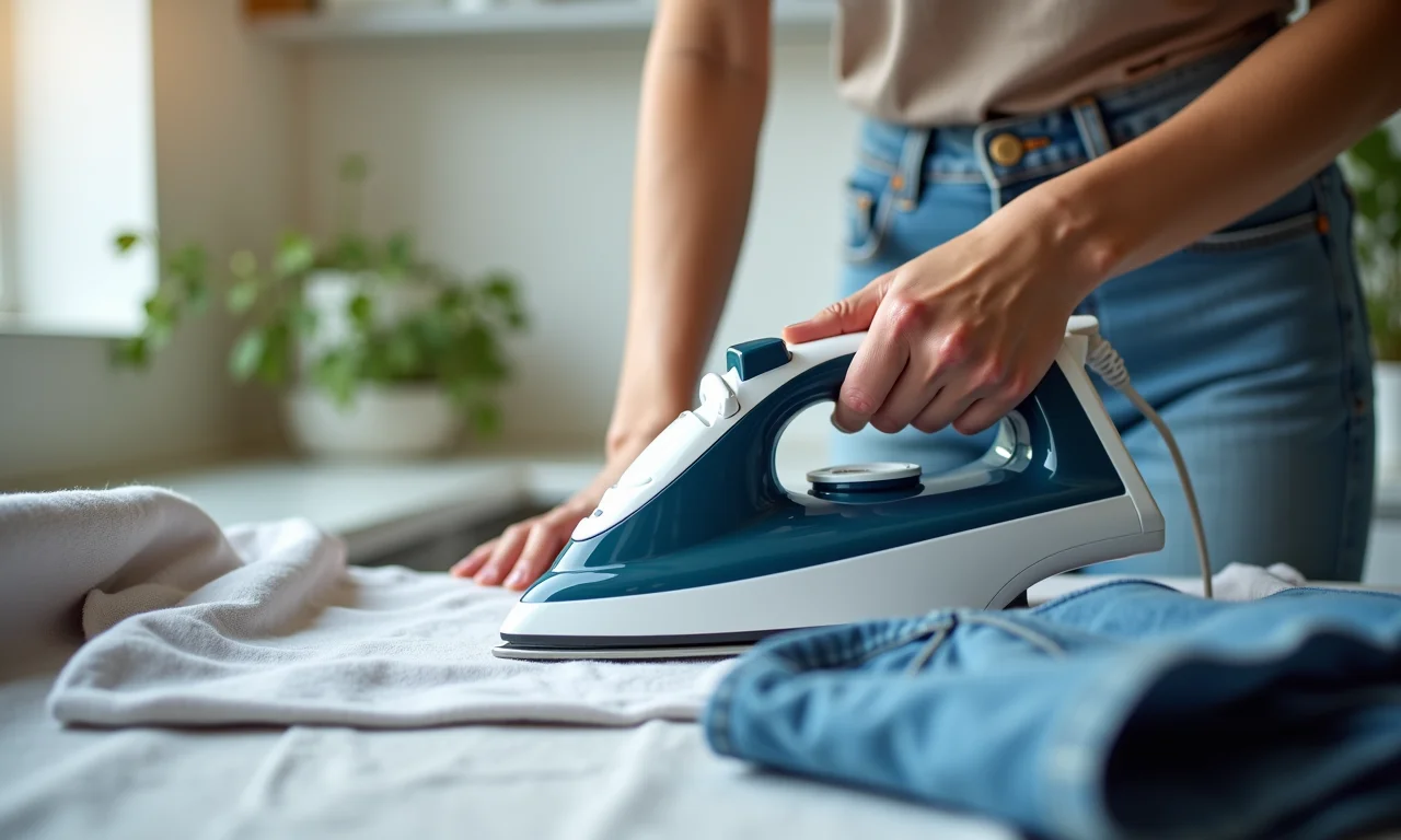 Passando roupas: comece pelas peças mais delicadas.