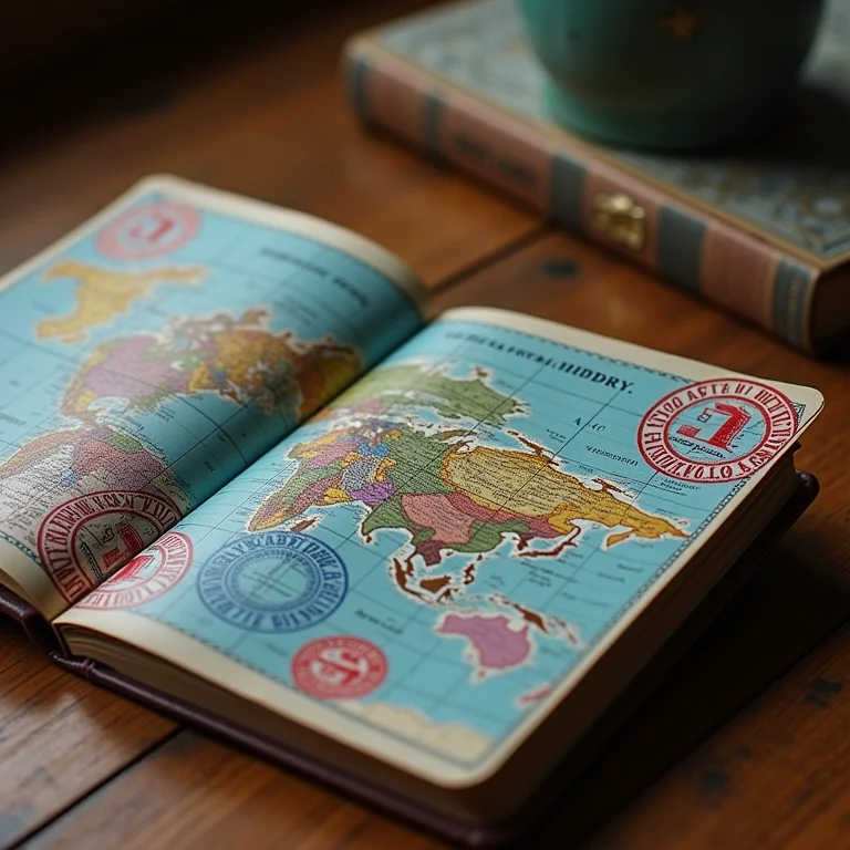 Passaporte com vistos