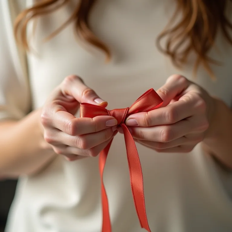 Passo a passo para fazer um laço de bebê simples