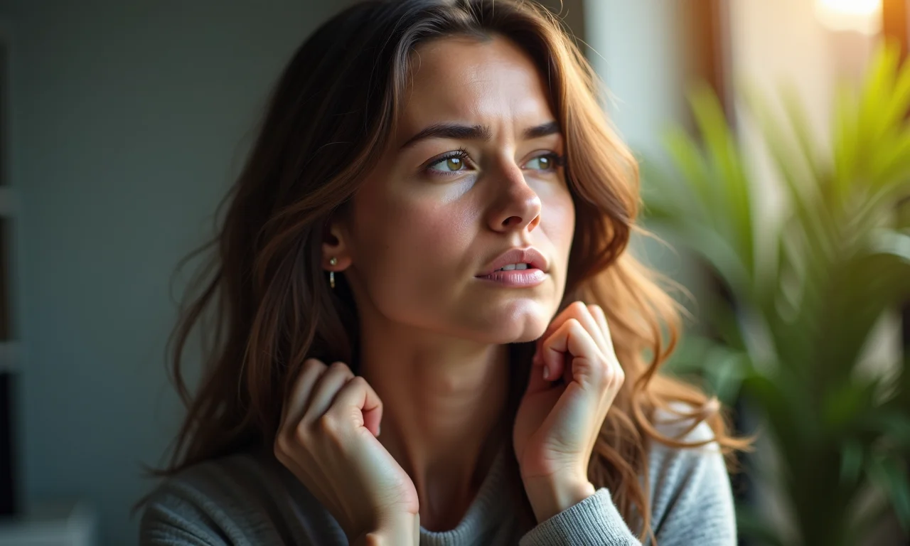 Pessoa superando obstáculos e contratempos, com uma expressão determinada, representando resiliência e inteligência emocional.