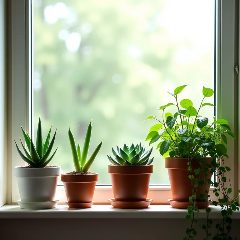 Plantas e elementos naturais em quarto de menina Tumblr