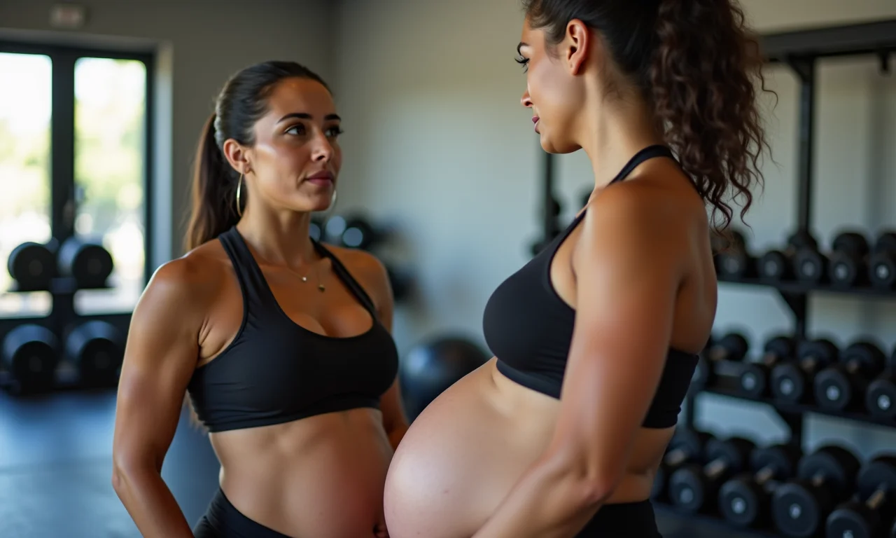 Posso fazer musculação durante a gravidez?