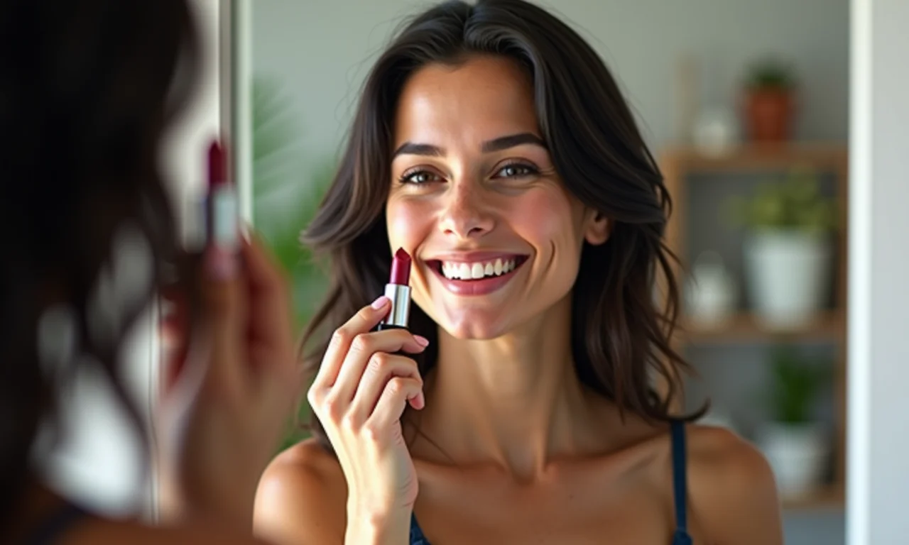 Produtos de beleza favoritos de uma blogueira.