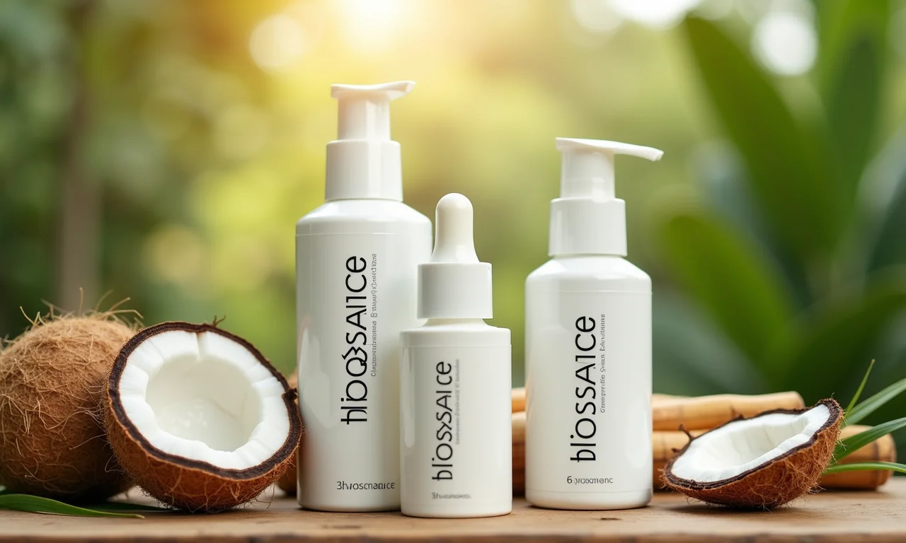 Produtos de cuidados com a pele da Biossance.