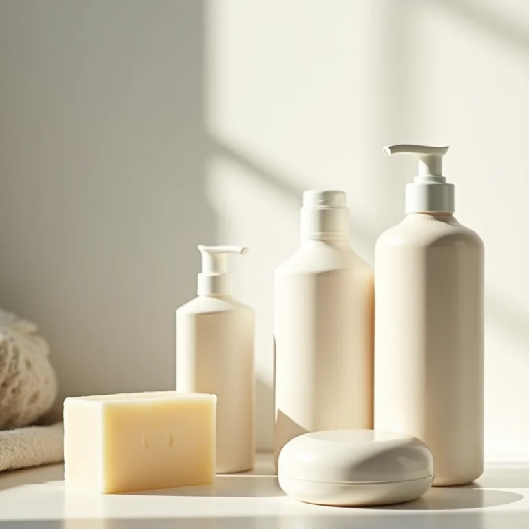 Produtos de limpeza neutros para evitar manchas no box