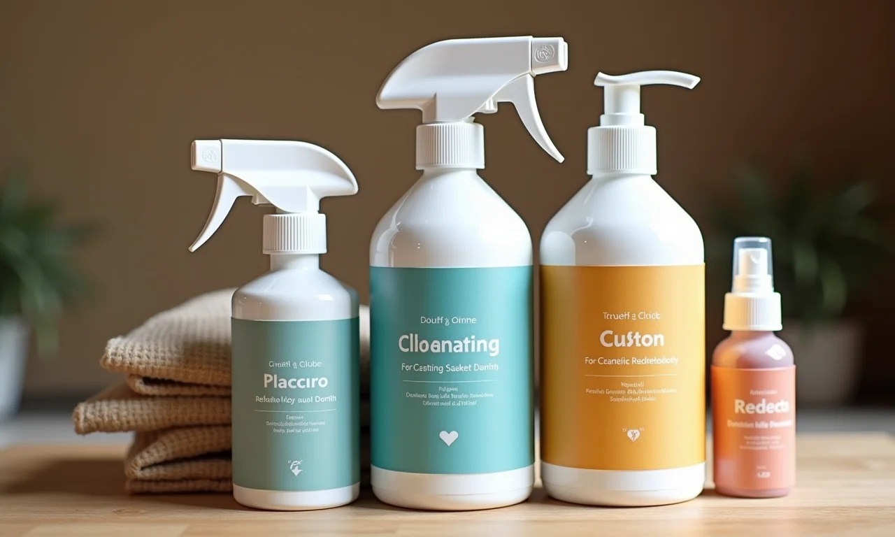 Produtos de limpeza para diferentes artesanatos.