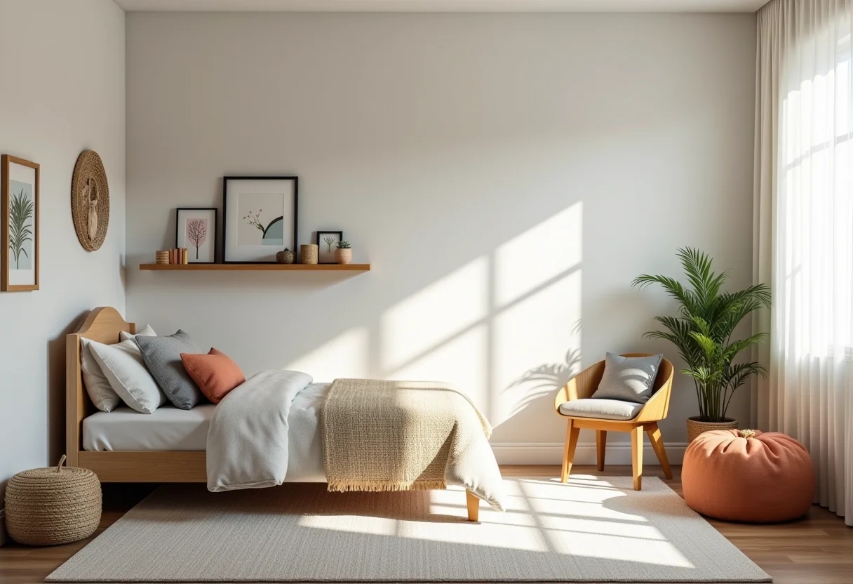 Quarto infantil masculino decorado com estilo e organização