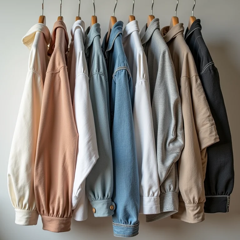 Roupas sendo separadas para doação