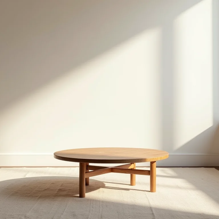 Sala decorada com papel contact em mesa