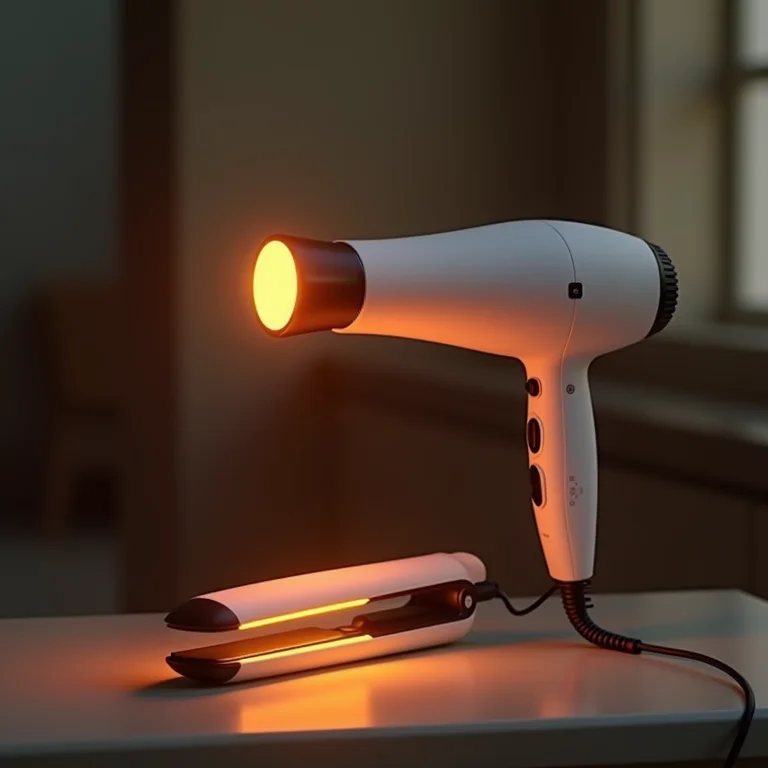 Secador e chapinha quentes