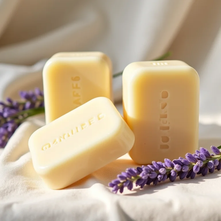 Shampoo sólido para cabelos normais com camomila e lavanda