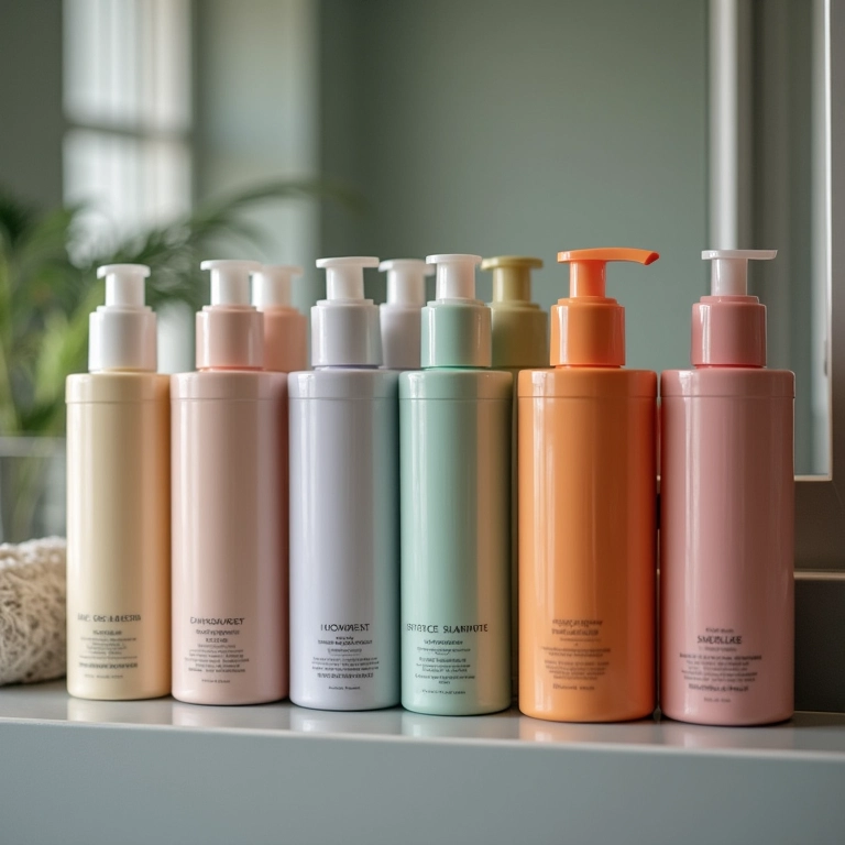 Shampoos e condicionadores para cabelos coloridos ajudam a manter a cor.