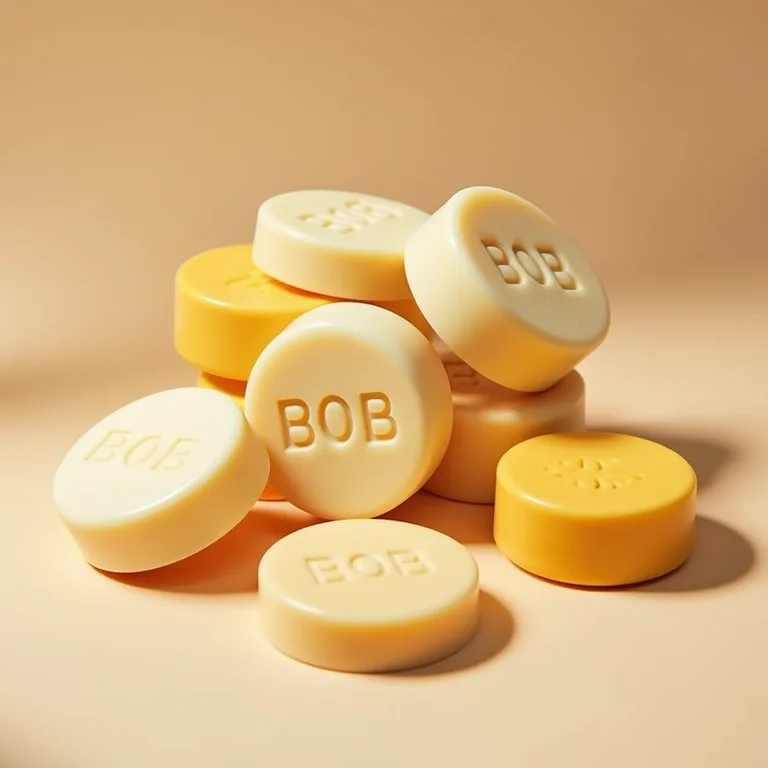 Shampoos sólidos da marca B.O.B (Bars Over Bottles)