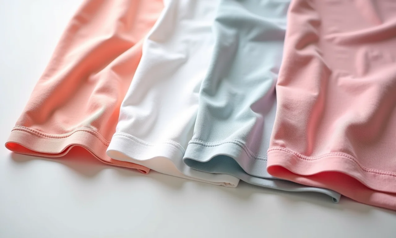 Texturas e materiais de biquínis que garantem conforto e sustentação.