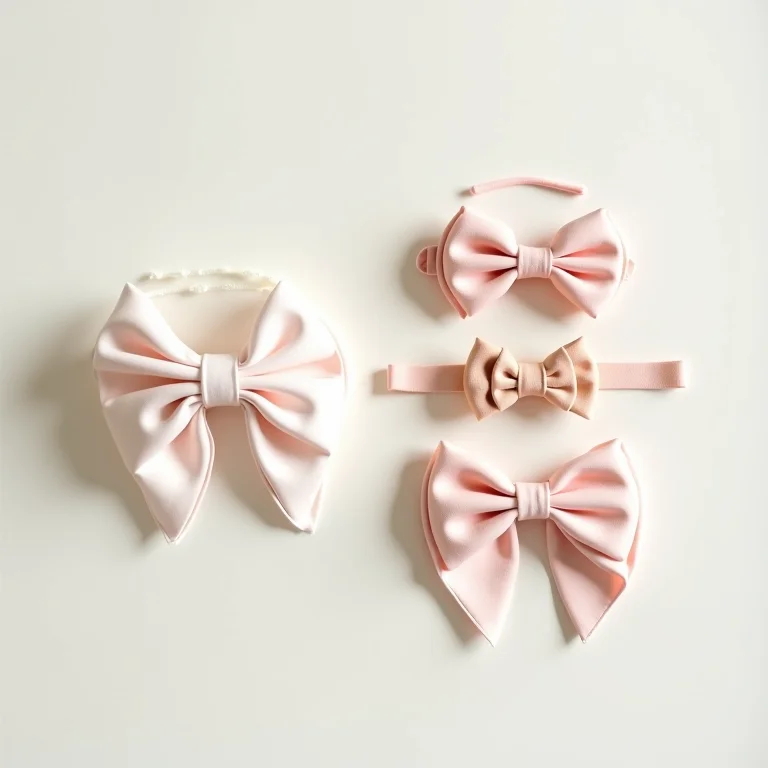 Tiara sem graça versus laços criativos