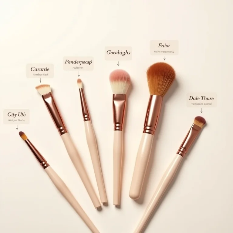 Tipos de pincéis de maquiagem e suas funções