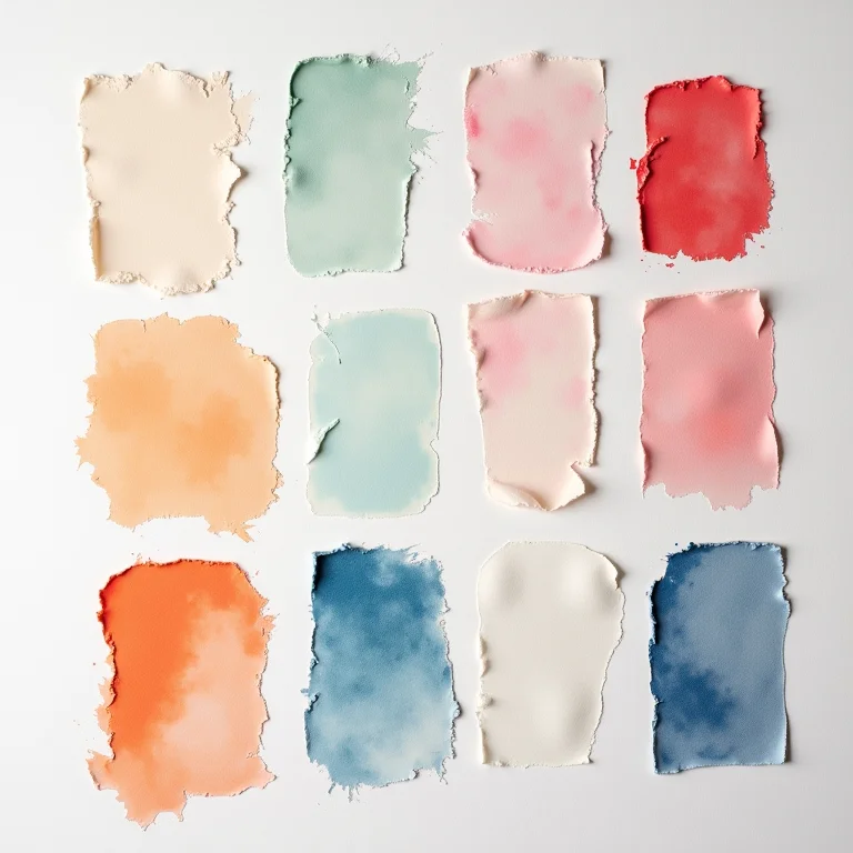 Tipos de tinta para tecido e amostras em algodão