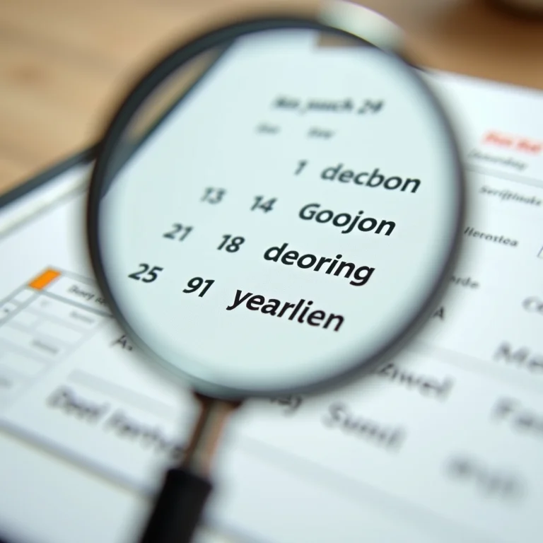 Um calendário com lupa destacando os melhores meses para visitar a Antártida.