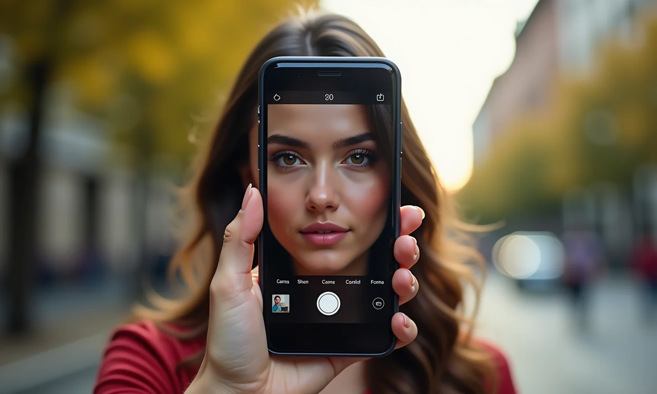 Usando o modo retrato do celular para fotos com fundo desfocado.