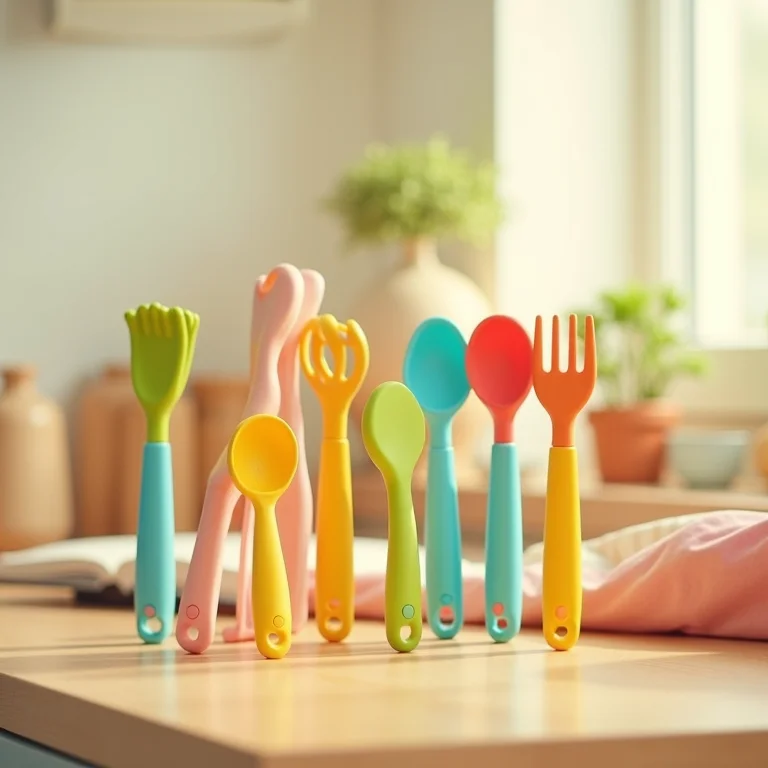 Utensílios de cozinha adequados para crianças