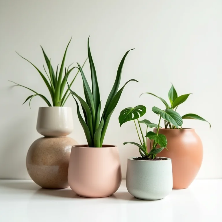 Vasos e cachepots charmosos para jardins verticais