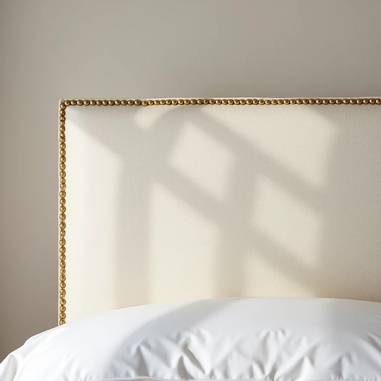 Acabamentos de tachas para cabeceiras estofadas