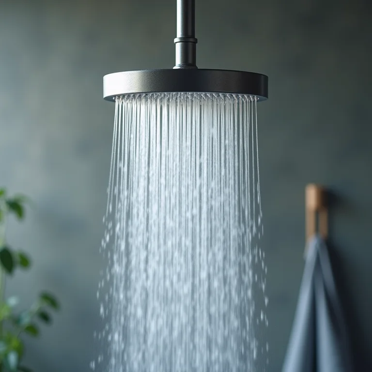 Água quente no chuveiro