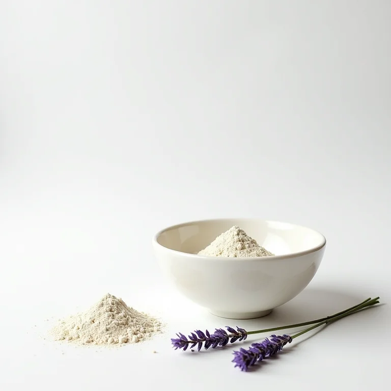 Argila branca para cabelos sensíveis