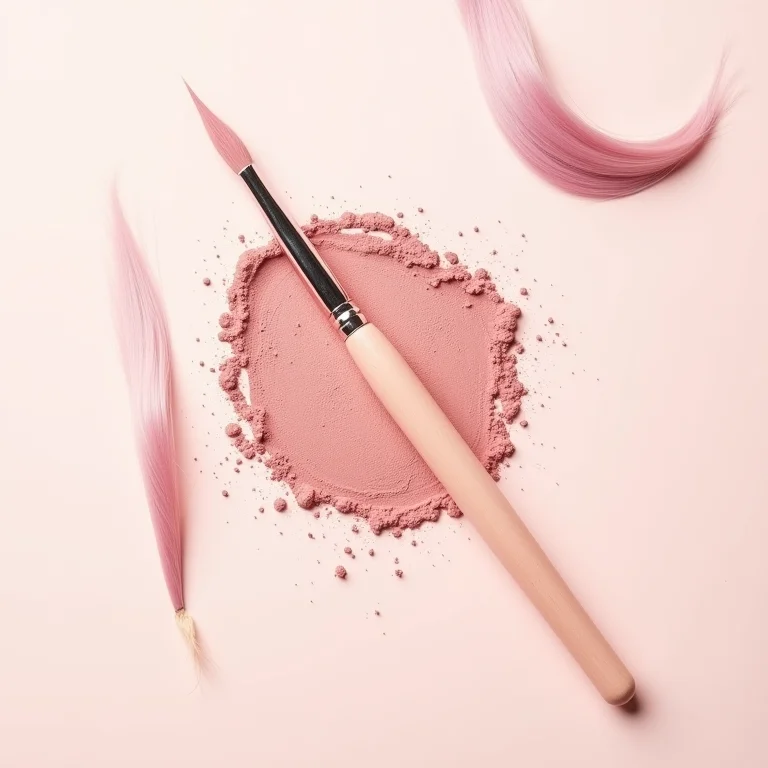 Argila rosa para cabelos com química